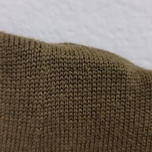 Eileen Fisher Oversized Boxy Italian Merino Wool Sweater Olive M